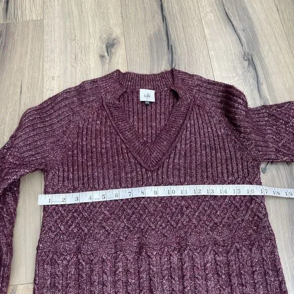 Cabi #4066 Chime Pullover Sweater XS Bell Sleeve Fall 2020 Oceans 8 Collection - Picture 5 of 7